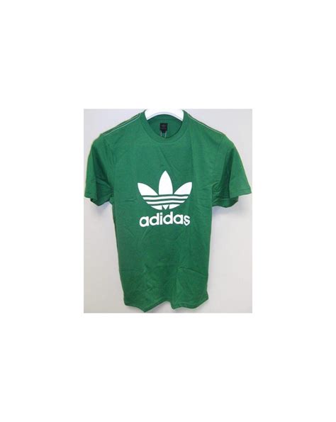 video teilen adidas originals grünes trägershirt mit trefoil-logo|adidas Trefoil Essentials Tee .